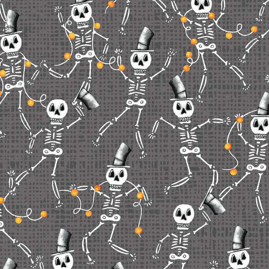 I Made A Boo - Boo Skeletons Storm - Studio E from Fort Worth Fabric Studio