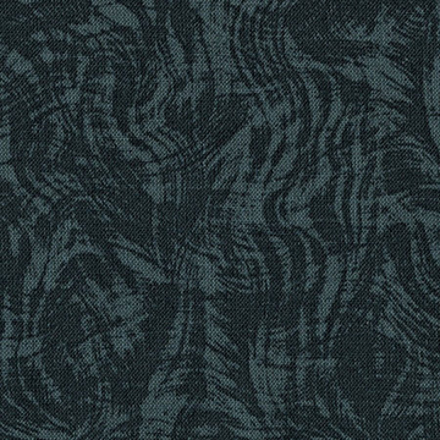 Impressions Moire Tonal Dark Gray – Remnant 18" × 22"