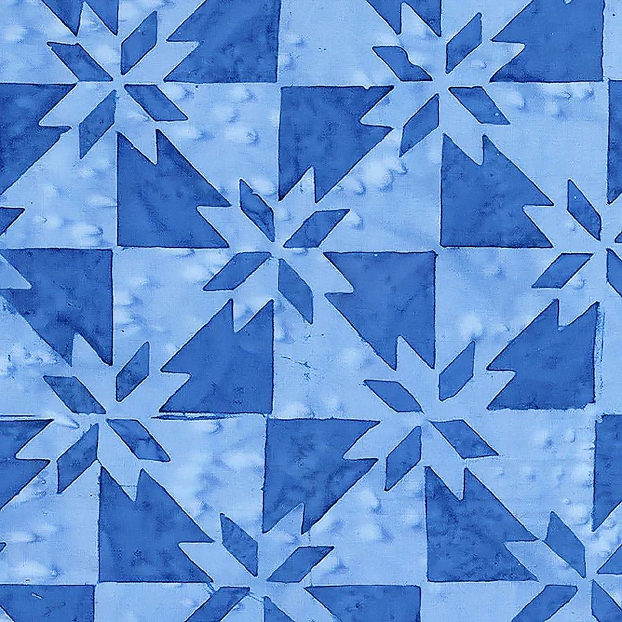 Ink & Edge Batiks Hunter's Star Sky - Anthology Batiks from Fort Worth Fabric Studio