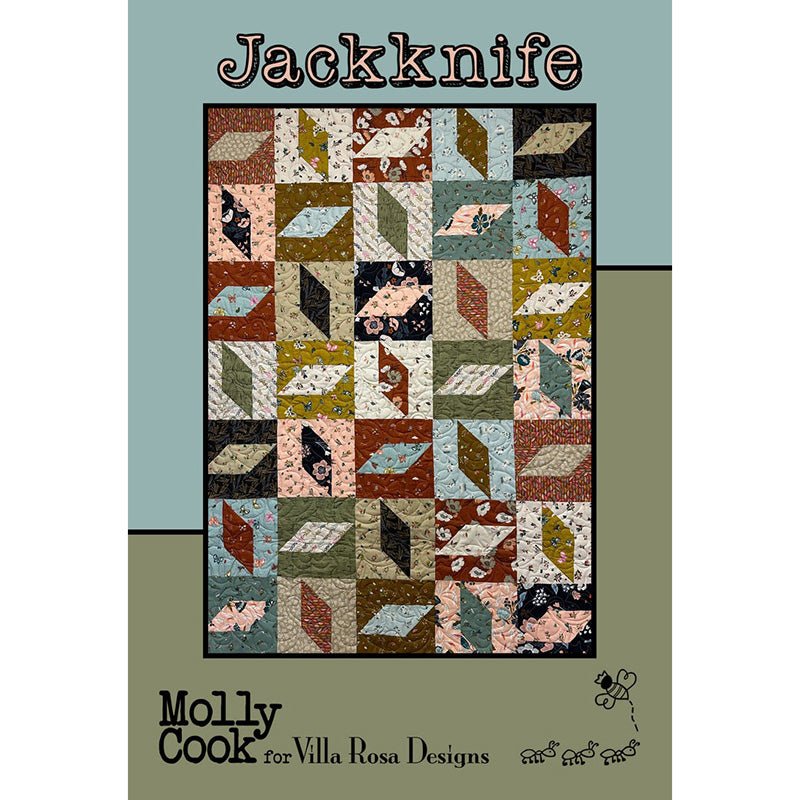 Jackknife Quilt Pattern PDF Download - Villa Rosa Designs from Fort Worth Fabric Studio