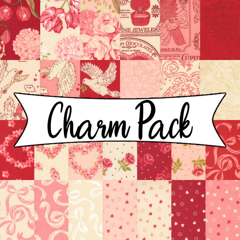 Je T'aime Charm Pack - Moda from Fort Worth Fabric Studio