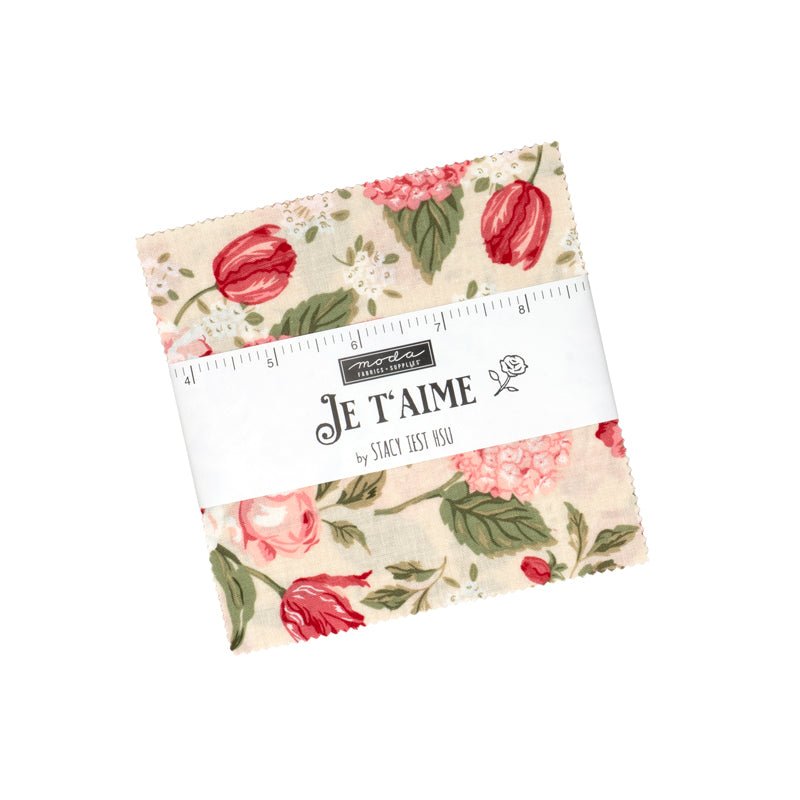 Je T'aime Charm Pack - Moda from Fort Worth Fabric Studio