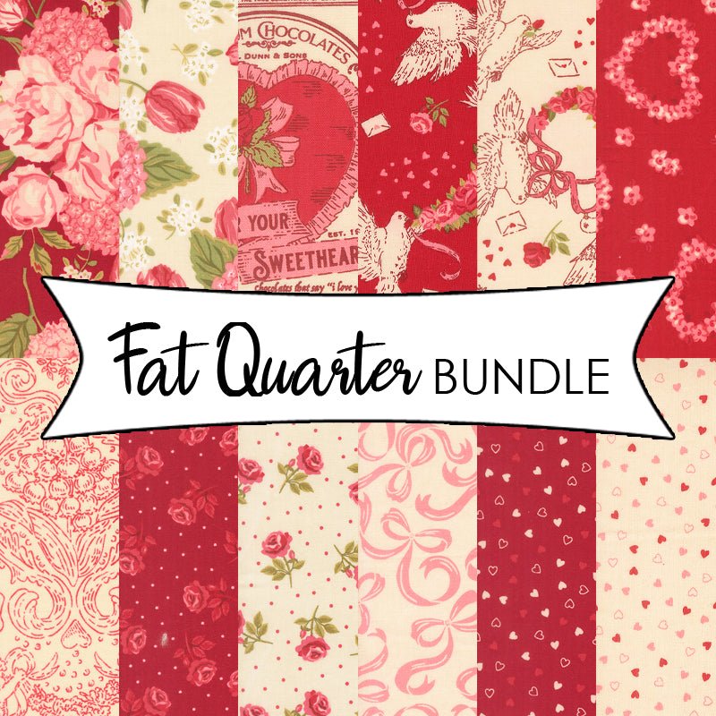 Je T'aime Fat Quarter Bundle - Moda from Fort Worth Fabric Studio