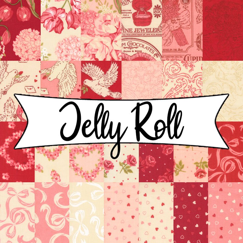 Je T'aime Jelly Roll - Moda from Fort Worth Fabric Studio