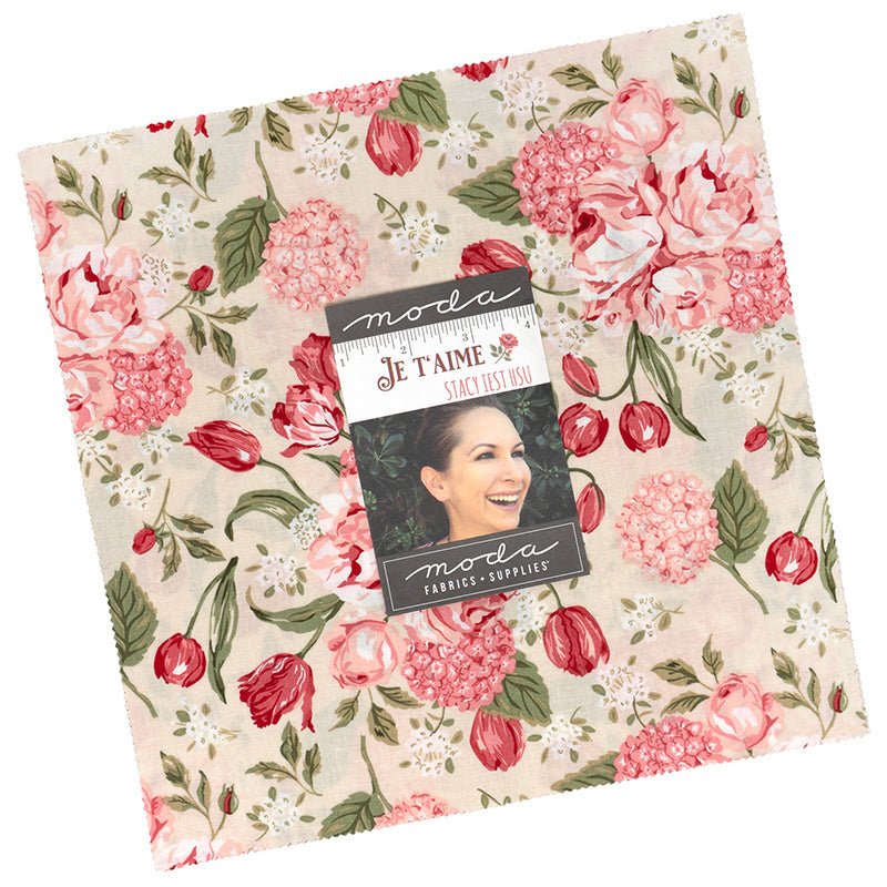 Je T'aime Layer Cake - Moda from Fort Worth Fabric Studio