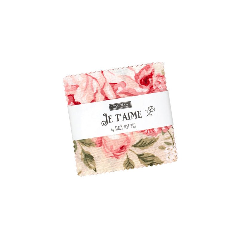 Je T'aime Mini Charm Pack - Moda from Fort Worth Fabric Studio