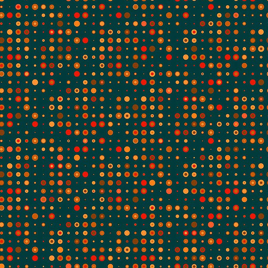 Jewel Box Orange Topaz - Northcott from Fort Worth Fabric Studio