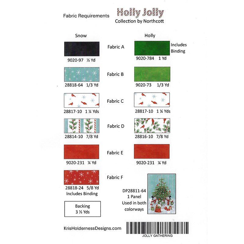 Jolly Gathering Quilt Pattern by Northcott - Northcott from Fort Worth Fabric Studio