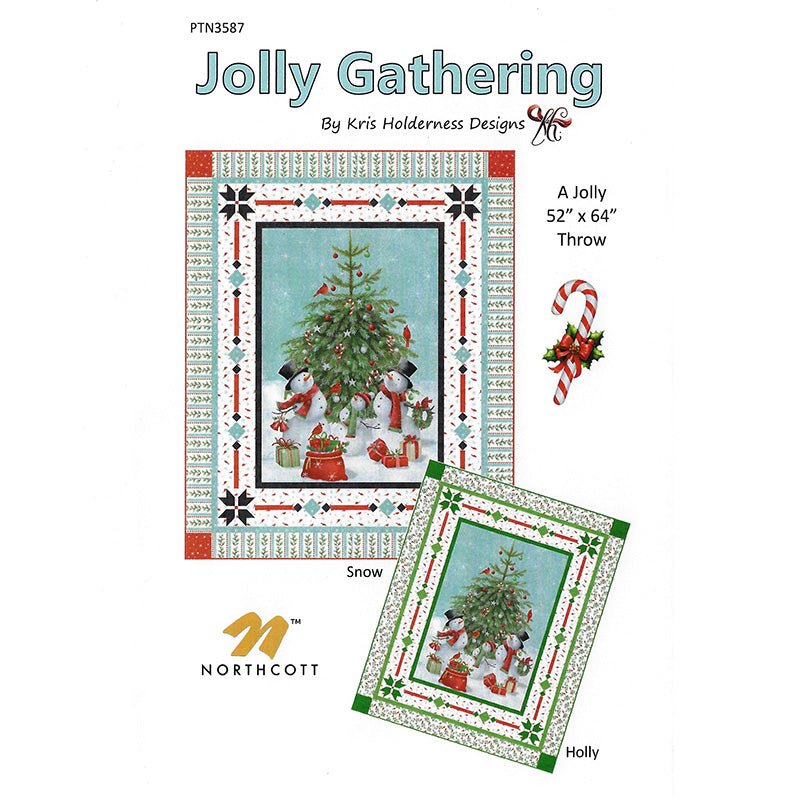 Jolly Gathering Quilt Pattern by Northcott - Northcott from Fort Worth Fabric Studio