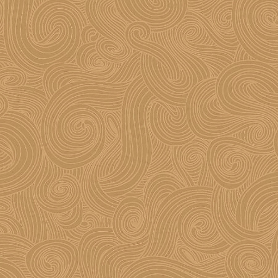 Just Color Swirls Camel - Studio E from Fort Worth Fabric Studio