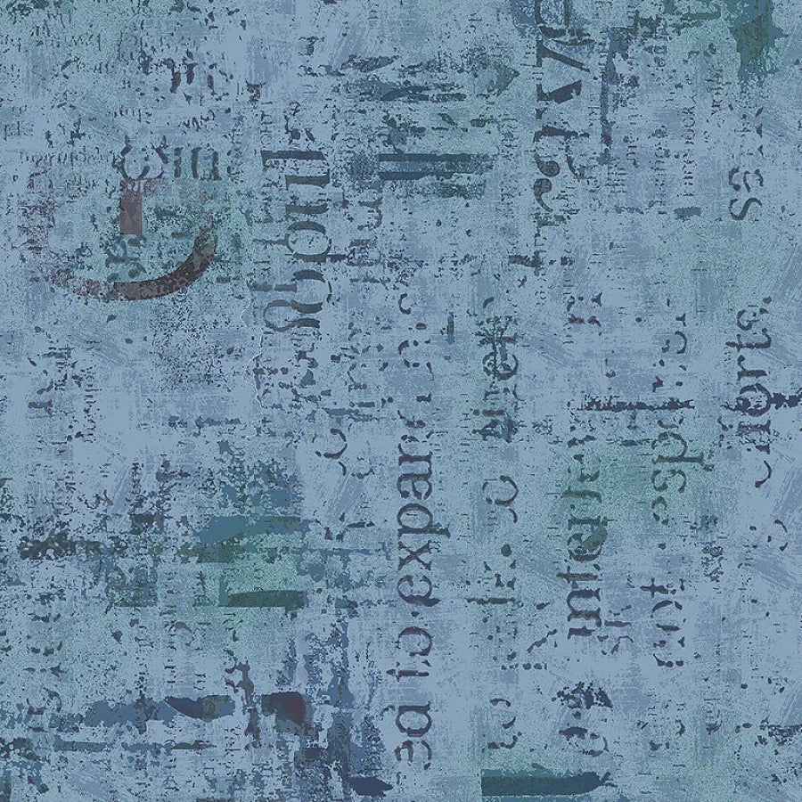 Just Sayin' Mixed Media Texture Blue Yonder - Studio E from Fort Worth Fabric Studio