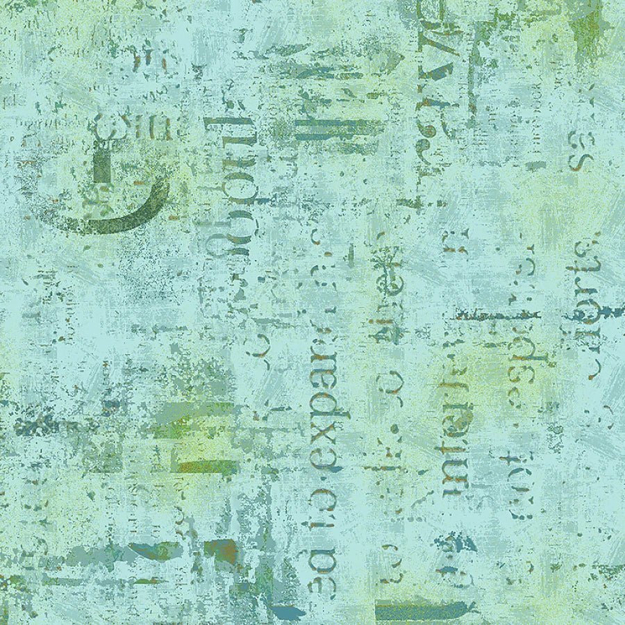 Just Sayin' Mixed Media Texture Mint - Studio E from Fort Worth Fabric Studio