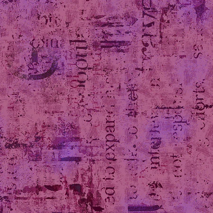 Just Sayin' Mixed Media Texture Raspberry - Studio E from Fort Worth Fabric Studio