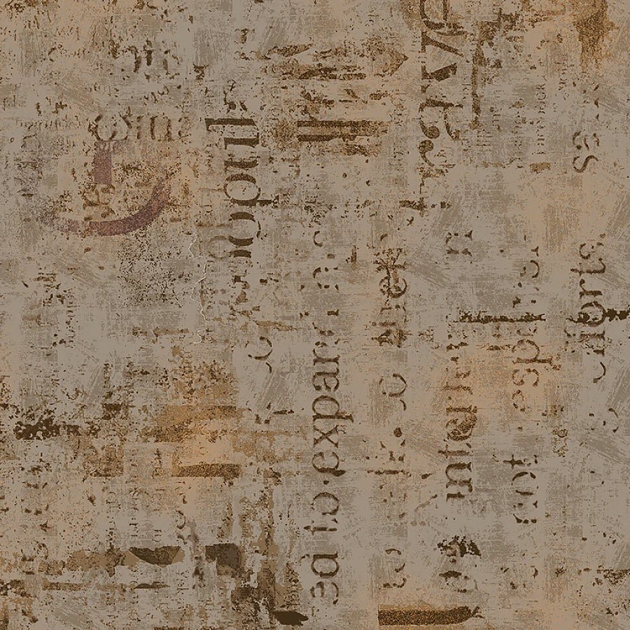 Just Sayin' Mixed Media Texture Sepia - Studio E from Fort Worth Fabric Studio