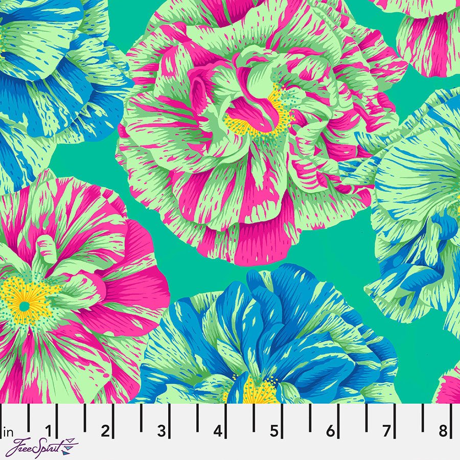 Kaffe Fassett Collective Bouffant Cool - Free Spirit from Fort Worth Fabric Studio