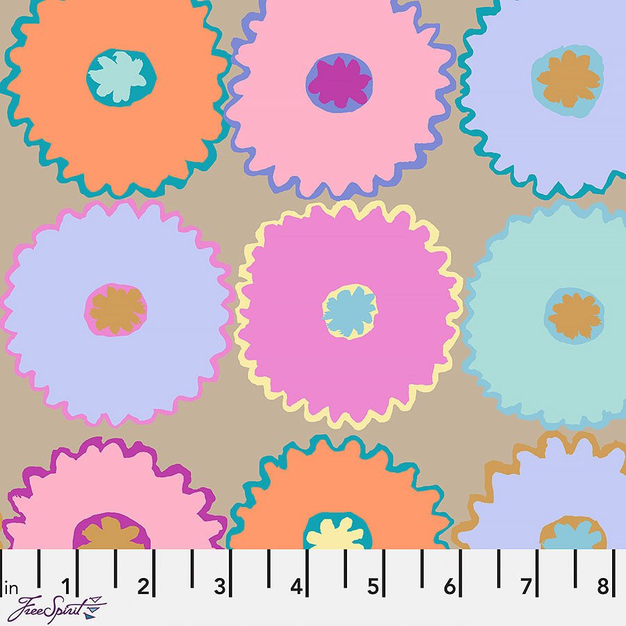 Kaffe Fassett Collective Pinking Pastel - Free Spirit from Fort Worth Fabric Studio