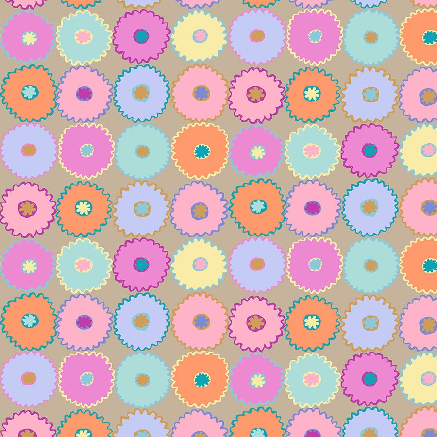 Kaffe Fassett Collective Pinking Pastel - Free Spirit from Fort Worth Fabric Studio