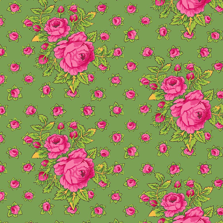 Kaffe Fassett Collective Rosie Green - Free Spirit from Fort Worth Fabric Studio