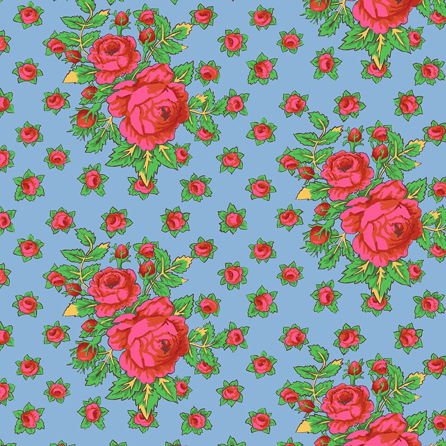 Kaffe Fassett Collective Rosie Sky - Free Spirit from Fort Worth Fabric Studio