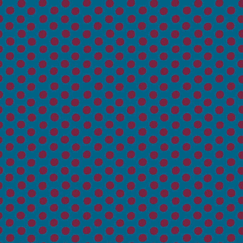 Kaffe Fassett Collective Spots Peacock - Free Spirit from Fort Worth Fabric Studio