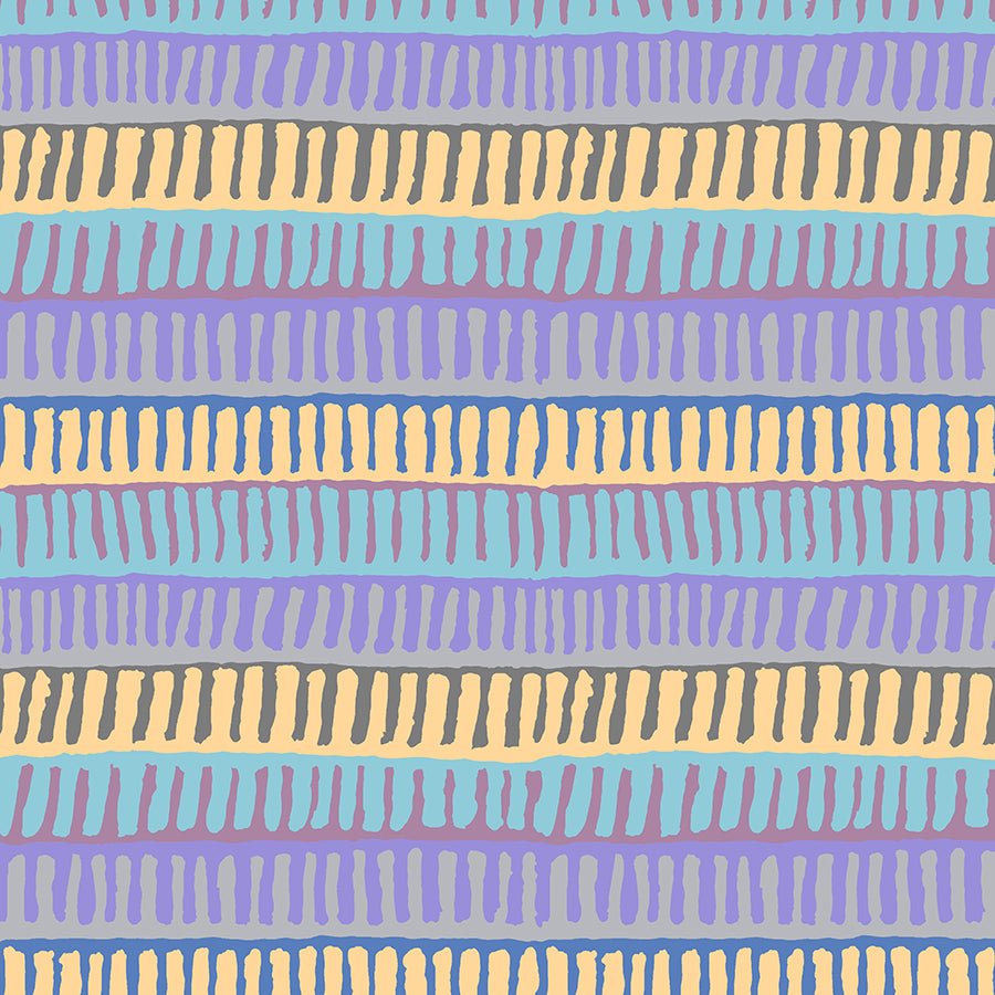 Kaffe Fassett Collective Zipper Stripe Neutral - Free Spirit from Fort Worth Fabric Studio