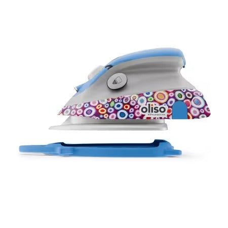 Kaffe Fassett Mini Iron with Trivet by Oliso M3PRO - KAFFE - Oliso Inc from Fort Worth Fabric Studio