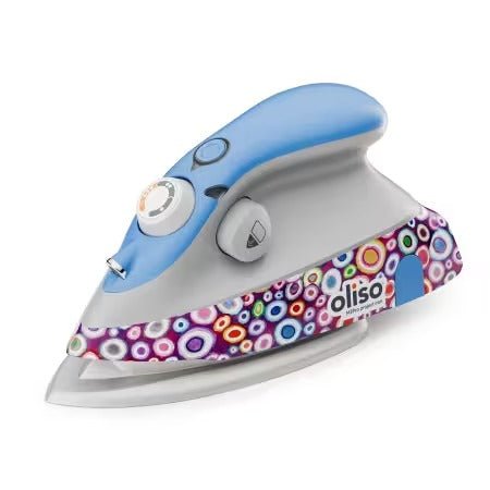Kaffe Fassett Mini Iron with Trivet by Oliso M3PRO - KAFFE - Oliso Inc from Fort Worth Fabric Studio