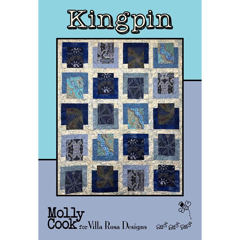 Kingpin Quilt Pattern PDF Download - Villa Rosa Designs from Fort Worth Fabric Studio