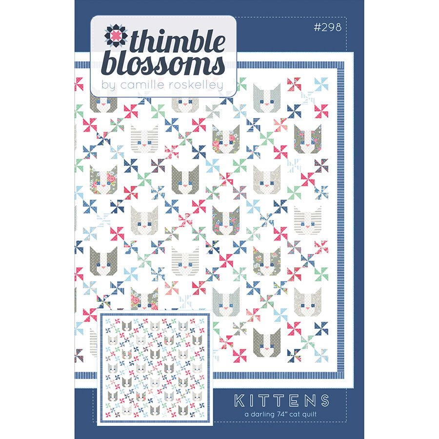 Kittens Quilt Pattern by Thimble Blossoms - Thimble Blossoms from Fort Worth Fabric Studio
