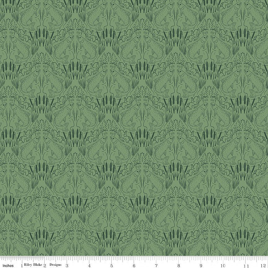 Let's Wander First Catch Sage - Riley Blake from Fort Worth Fabric Studio