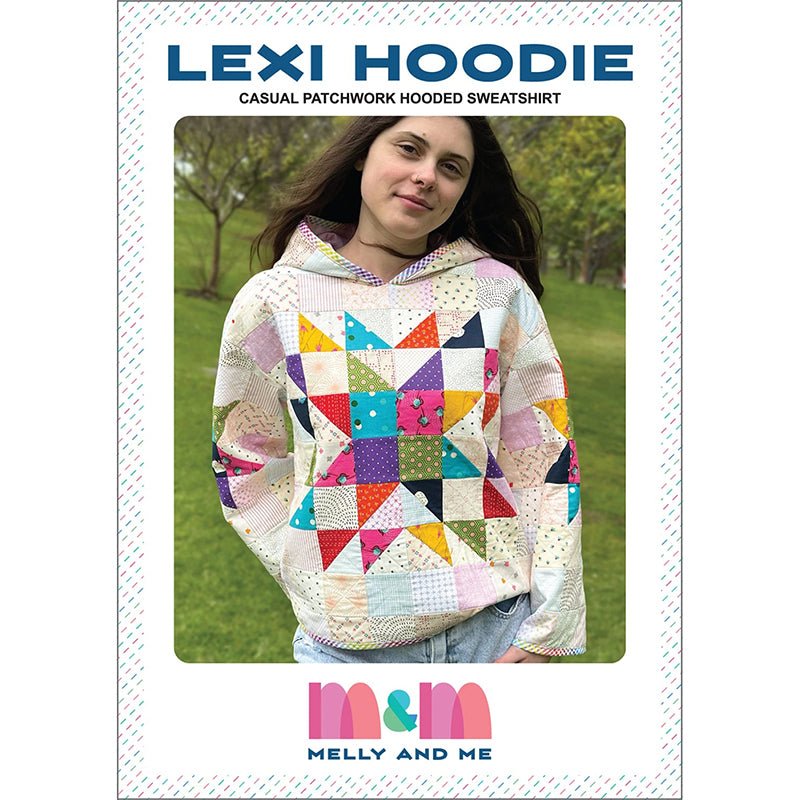 Lexi Hoodie Pattern by Melly and Me - Melly and Me from Fort Worth Fabric Studio