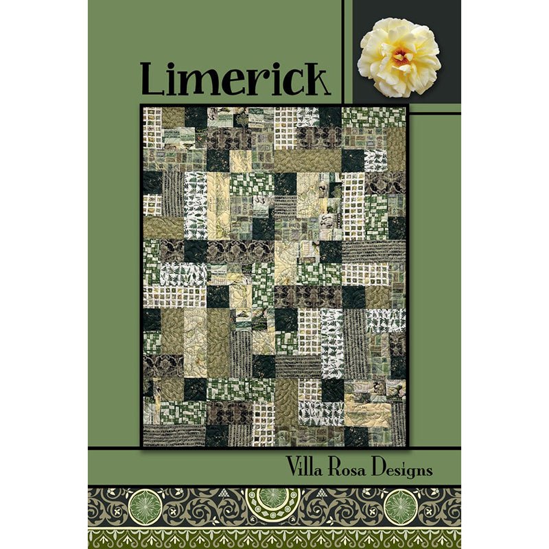 Limerick Quilt Pattern PDF Download - Villa Rosa Designs from Fort Worth Fabric Studio