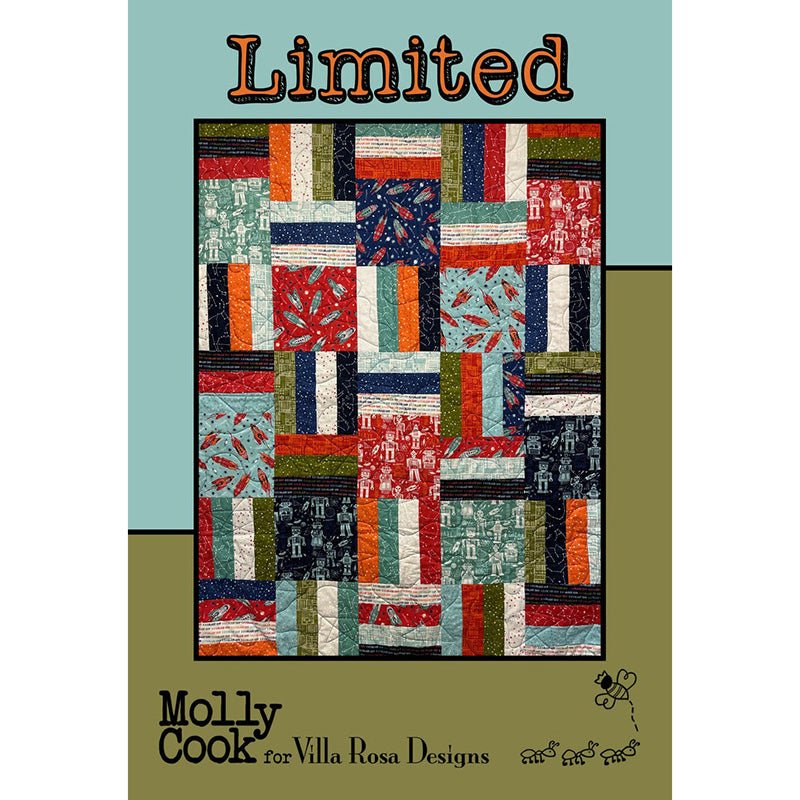 Limited Quilt Pattern PDF Download - Villa Rosa Designs from Fort Worth Fabric Studio
