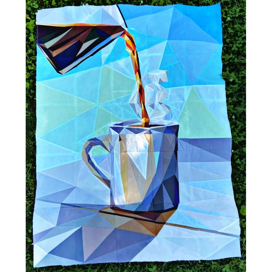Little Coffee Foundation Paper Pieced Quilt Pattern by Legit Kits Design - Legit Kits Design from Fort Worth Fabric Studio
