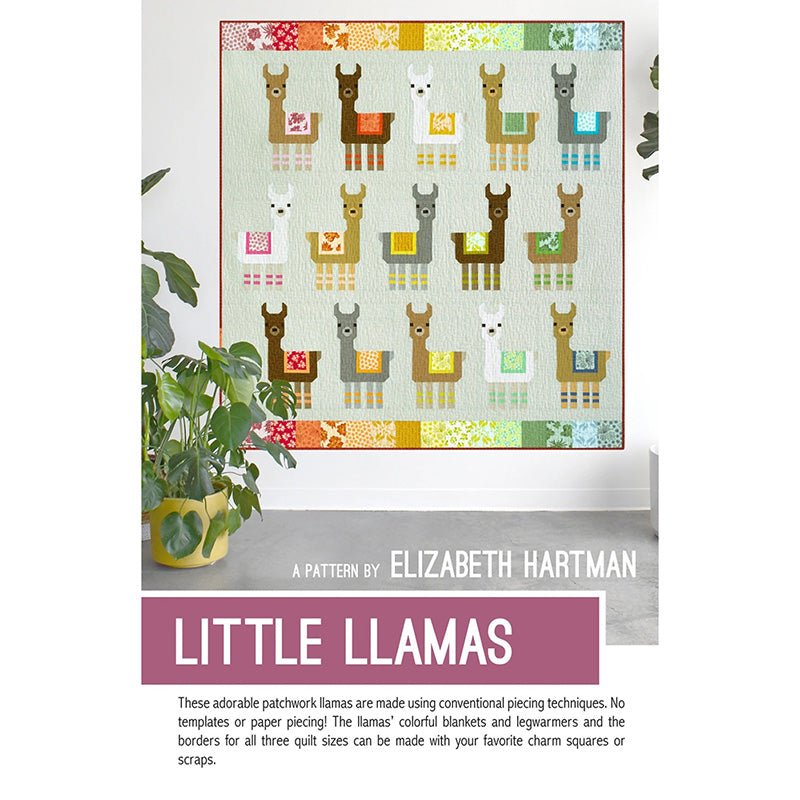 Little Llamas Quilt Pattern by Elizabeth Hartman Pattern by Elizabeth Hartman