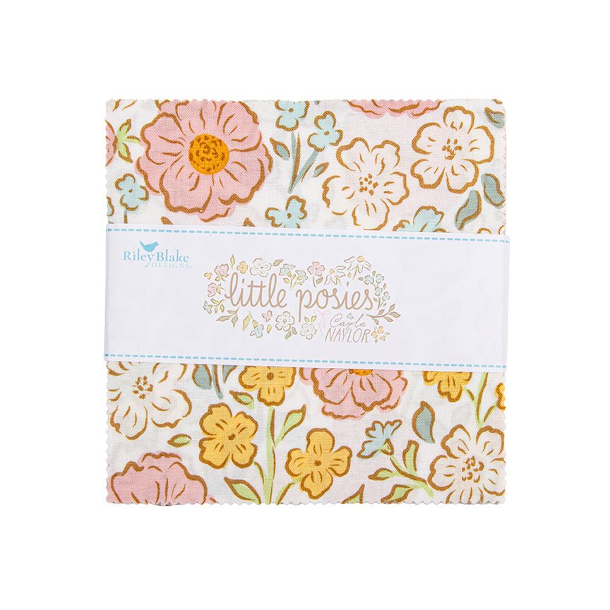 Little Posies 5" Stacker by Cayla Naylor for Riley Blake - Riley Blake from Fort Worth Fabric Studio