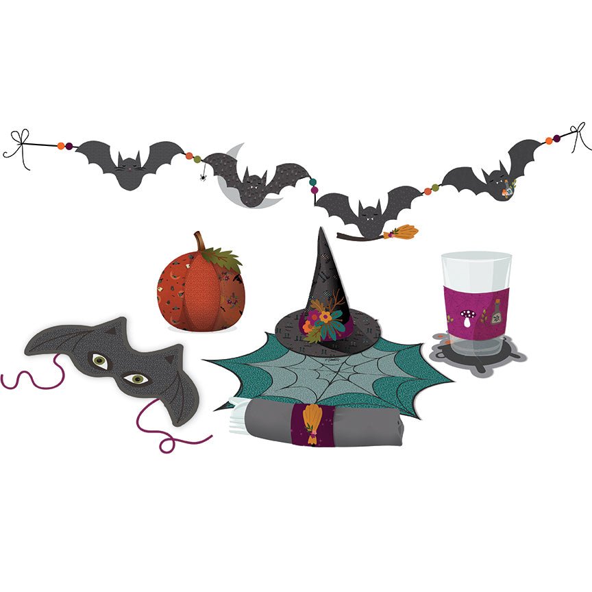 Little Witch 36" X 69" Felt Party Panel by Jennifer Long for Riley Blake - Riley Blake from Fort Worth Fabric Studio