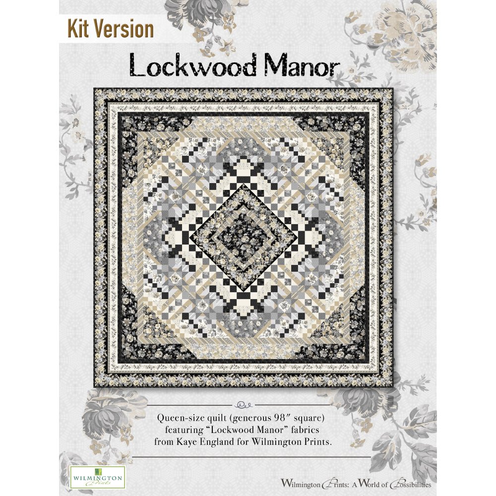 Lockwood Manor Quilt Pattern from Wilmington PDF Download - Wilmington Prints from Fort Worth Fabric Studio