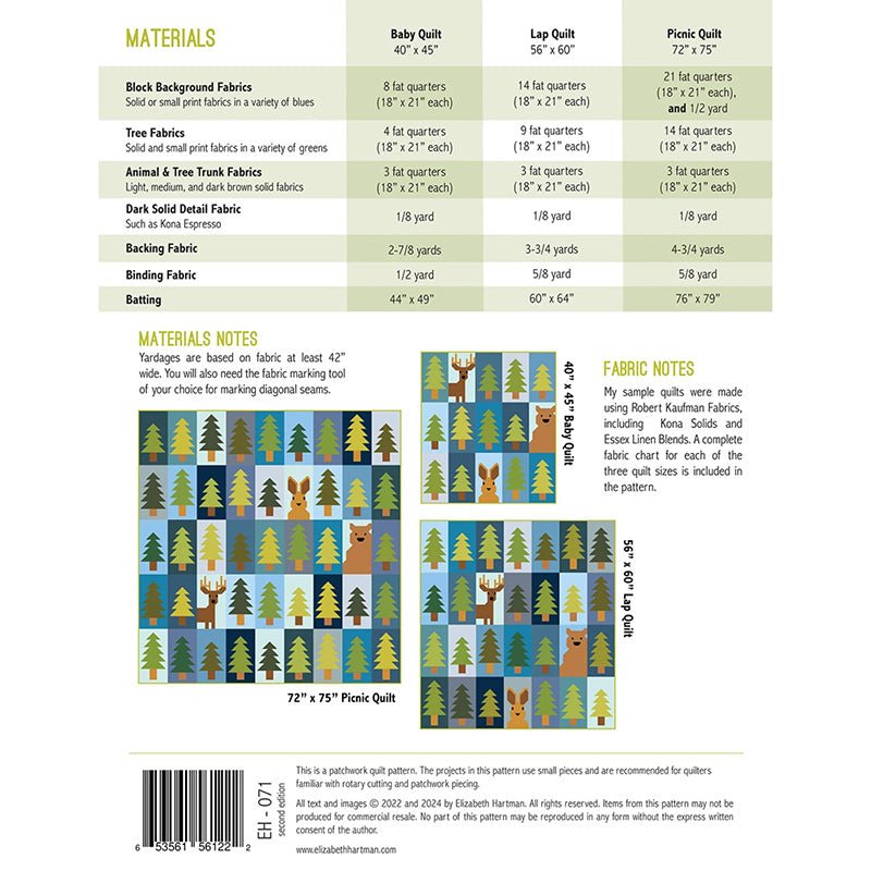 Lookout Quilt Pattern by Elizabeth Hartman Pattern by Elizabeth Hartman