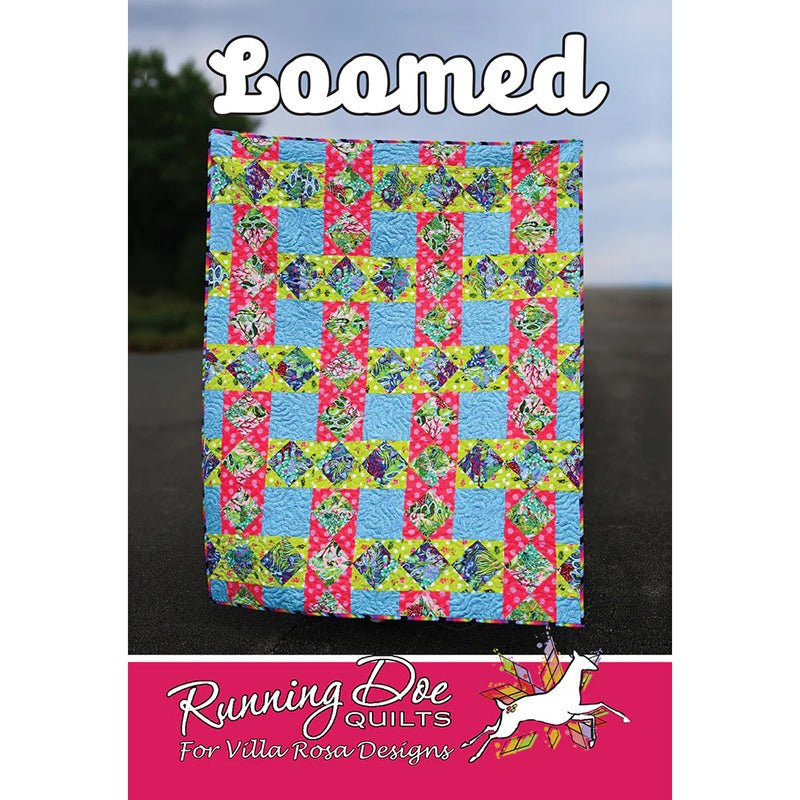 Loomed Quilt Pattern PDF Download - Villa Rosa Designs from Fort Worth Fabric Studio