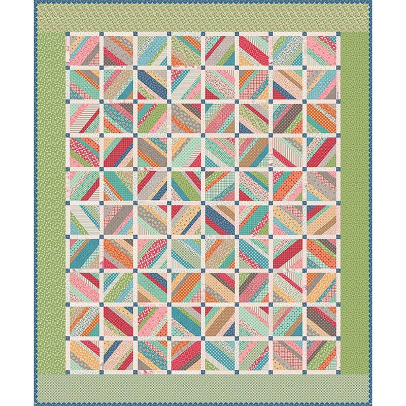 Lori Holt 10" Paper Strings Iron - On Quilt Paper by Riley Blake - Riley Blake from Fort Worth Fabric Studio
