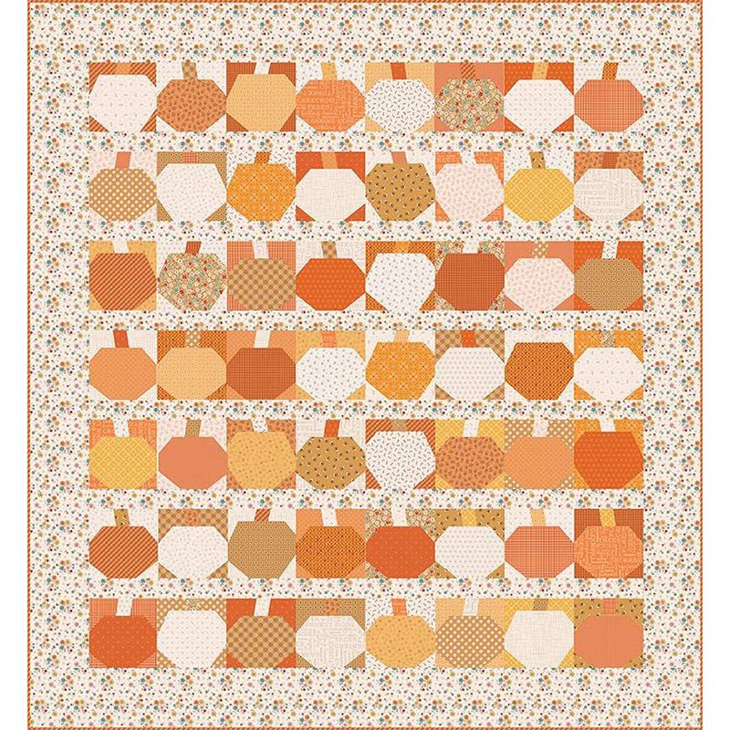 Lori Holt 10" Pumpkin Iron - On Quilt Paper by Riley Blake - Riley Blake from Fort Worth Fabric Studio
