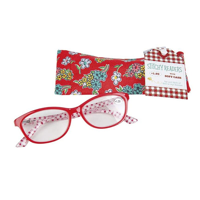 Lori Holt 1.50 Stitchy Readers w/ Soft Case by Riley Blake - Riley Blake from Fort Worth Fabric Studio