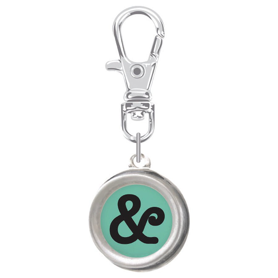 Lori Holt Enamel Happy Charm "&" Typewriter Key Riley Blake - Riley Blake from Fort Worth Fabric Studio