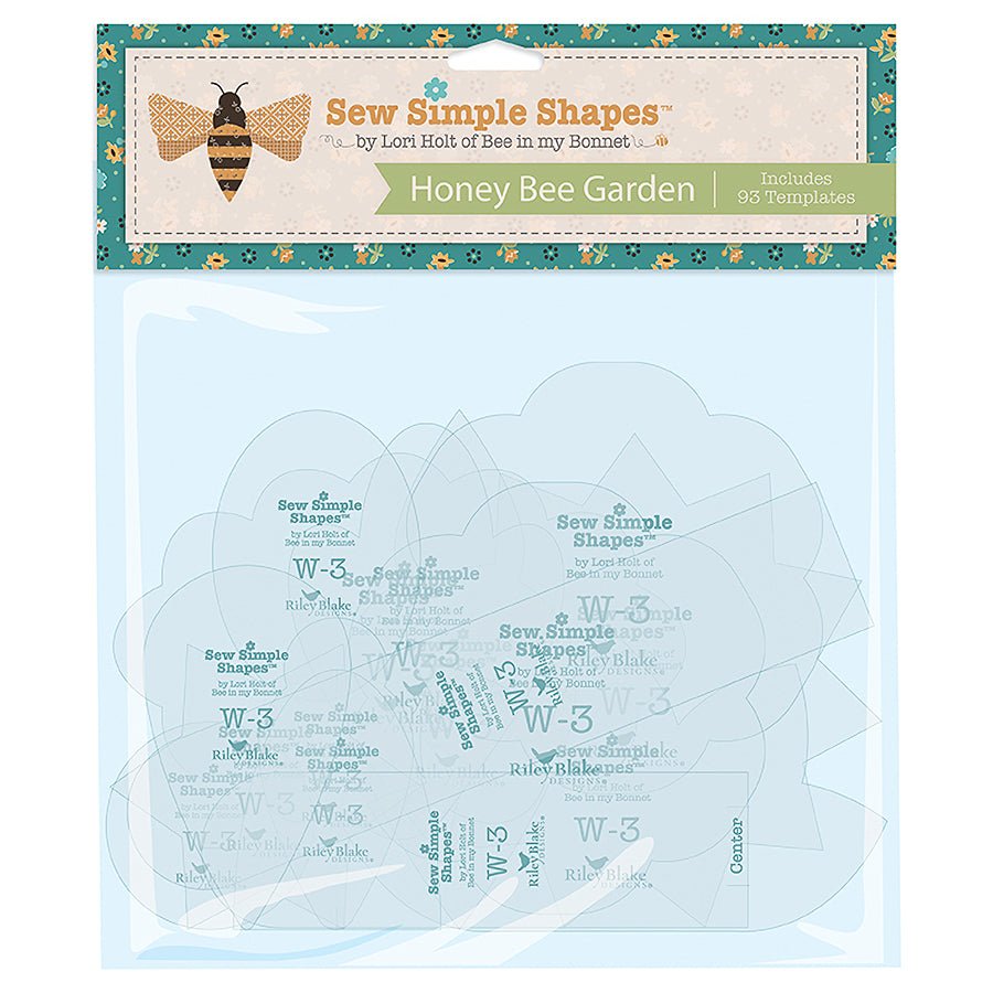 Lori Holt Honey Bee Garden Sew Simple Shapes by Riley Blake - Riley Blake from Fort Worth Fabric Studio
