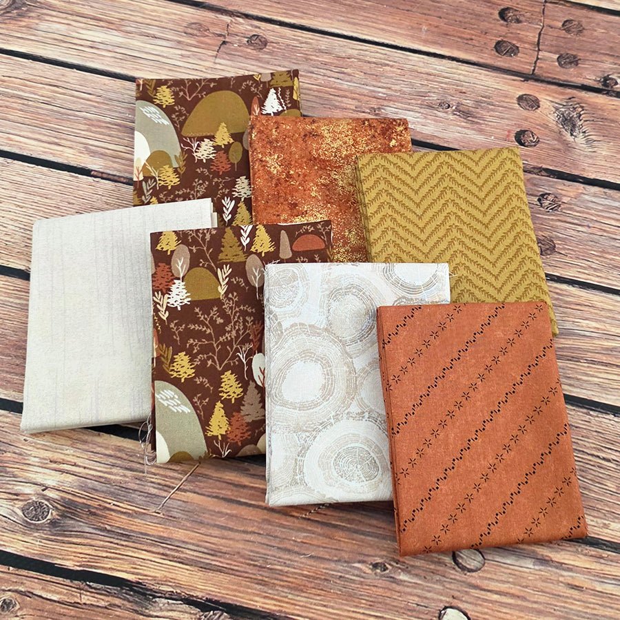 Lost Maples– FWFS Exclusive 7 Piece Fat Quarter Bundle - Fort Worth Fabric Studio from Fort Worth Fabric Studio