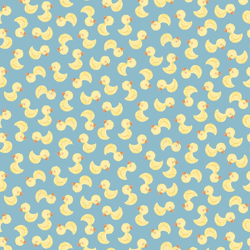 Lucky Duck Rubber Ducks Toss Freshwater - Studio E from Fort Worth Fabric Studio