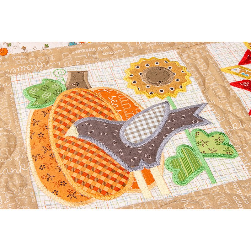 Machine Embroidery USB Autumn Love by Lori Holt for Riley Blake - Riley Blake from Fort Worth Fabric Studio