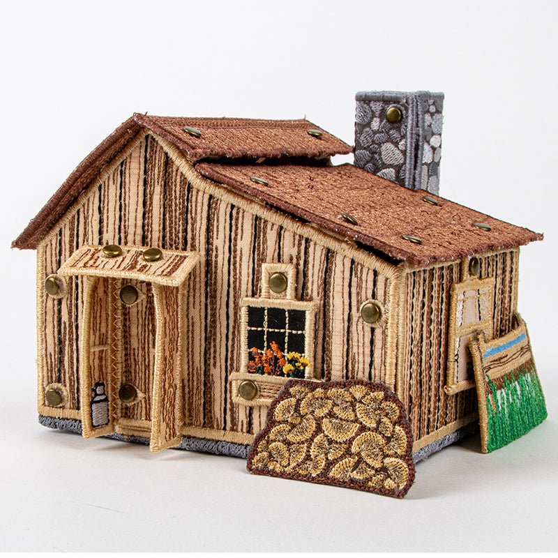 Machine Embroidery USB Homestead Prairie House by Modern Prairie for Riley Blake - Riley Blake from Fort Worth Fabric Studio