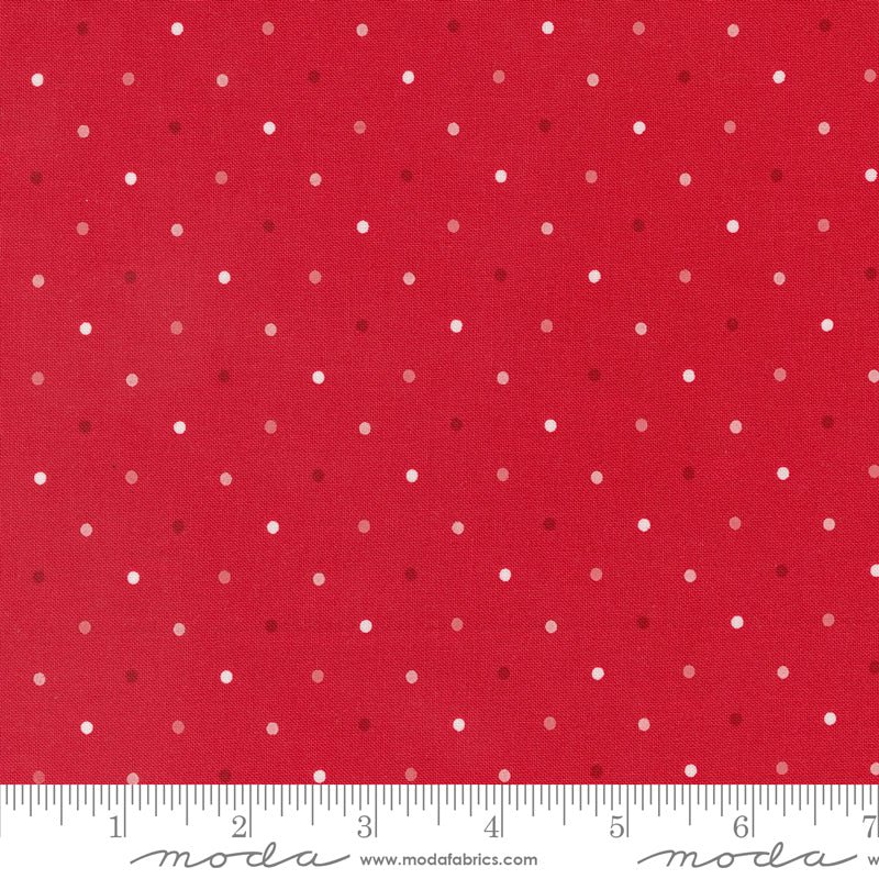 Magic Dot Strawberry - Moda from Fort Worth Fabric Studio